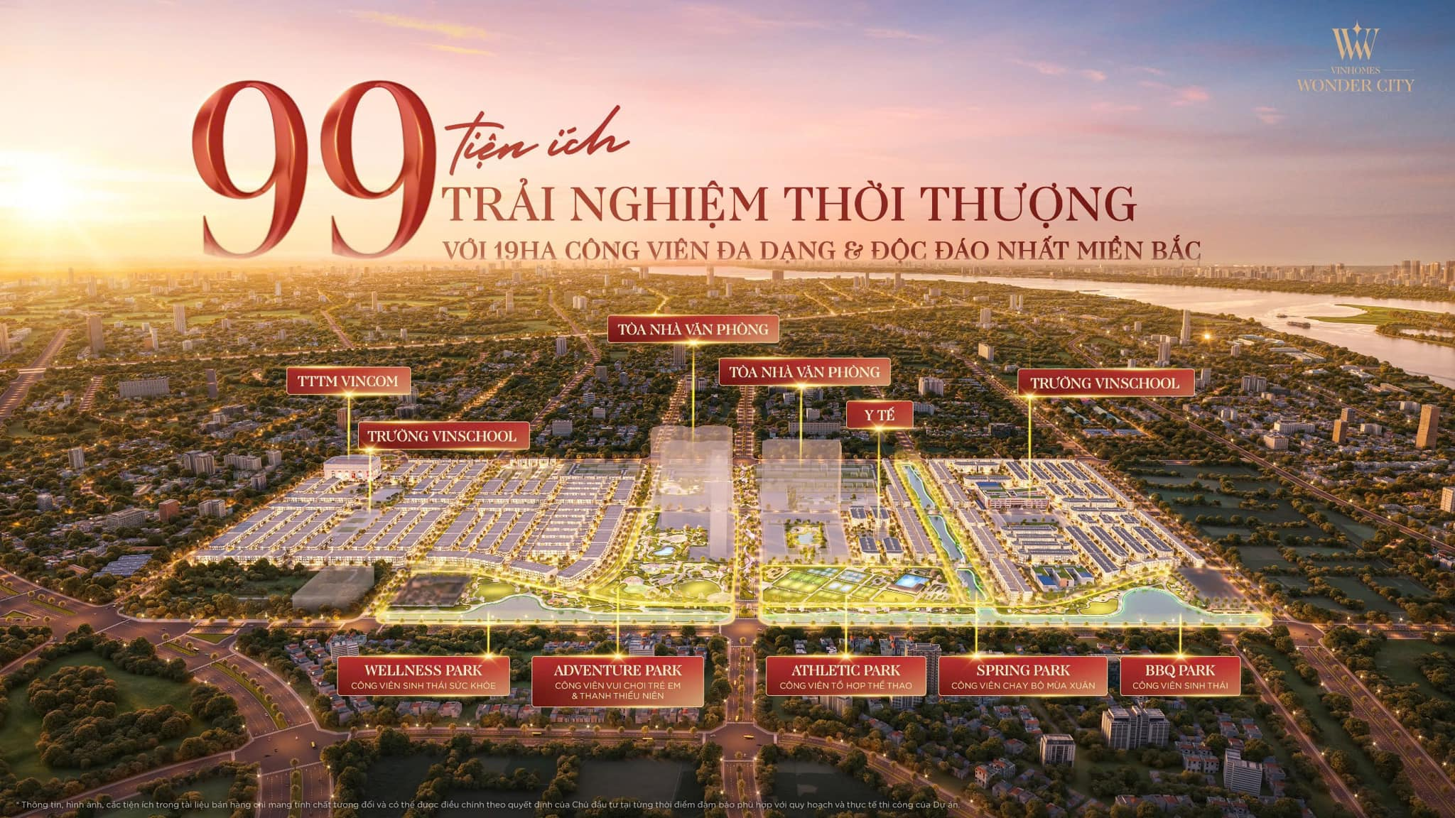 TIỆN ÍCH DỰ ÁN VINHOMES WONDER CITY