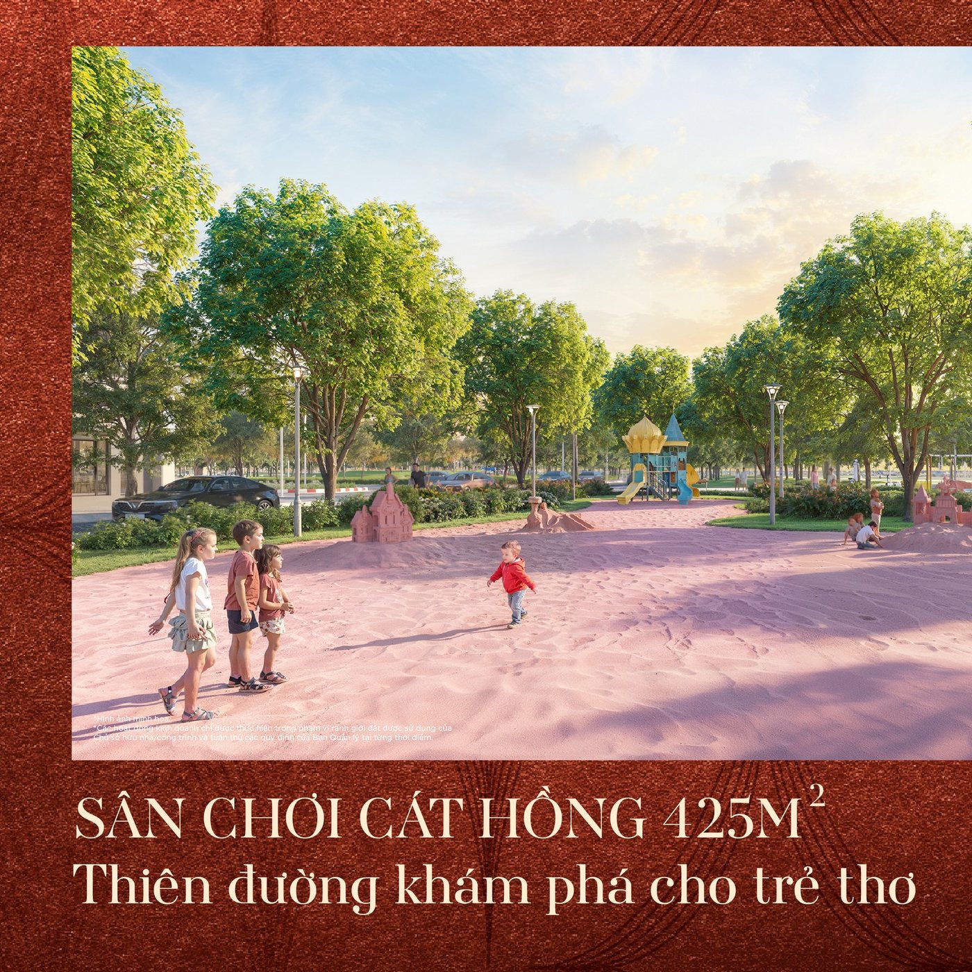 SÂN CHƠI CÁT HỒNG 425M2